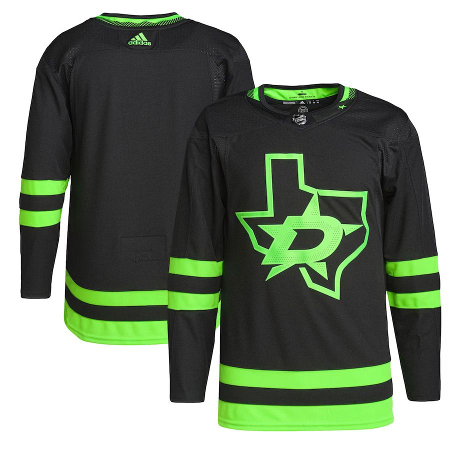 Men Dallas Stars adidas Black Alternate Primegreen Authentic Pro NHL Jersey->customized nhl jersey->Custom Jersey